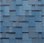 TEGOLA Střešní šindel PREMIUM LINE GOTHIK 280 2-Tone blue, cena za m2